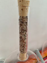 Load image into Gallery viewer, CRYSTAL SINGING BOWLS 6”- PLANT INFUSED PRACTITIONER HANDLE