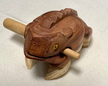 Load image into Gallery viewer, Frog Guiro Rasp